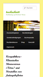 Mobile Screenshot of buchschnitt.net